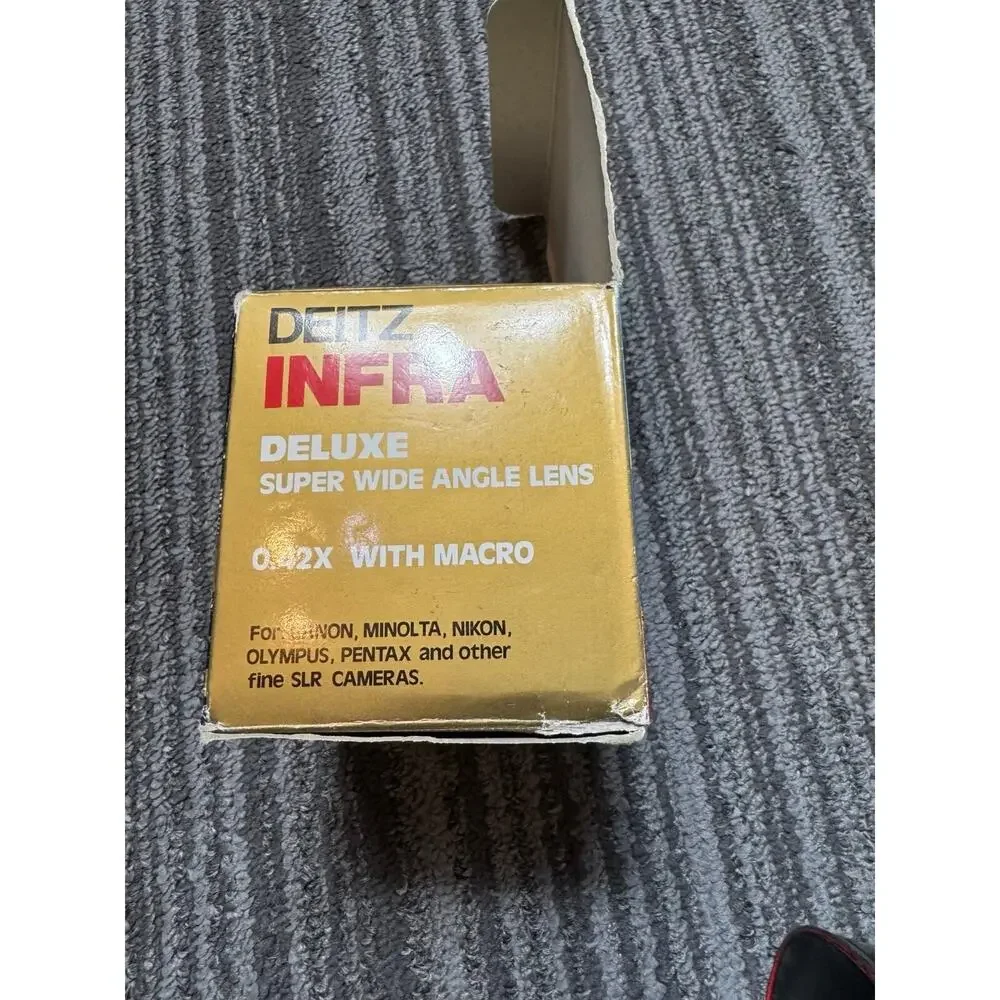 Deitz Infra Deluxe Super Wide Angle Lens with Macro attachment